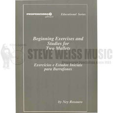Rosauro-Beginning Exercises and Studies for Two Mallets