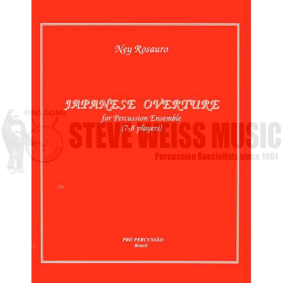 Rosauro-Japanese Overture (SP)-B/V/X/2M/P