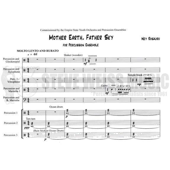 Rosauro-Mother Earth, Father Sky (SP)-B/V/X/2M/P