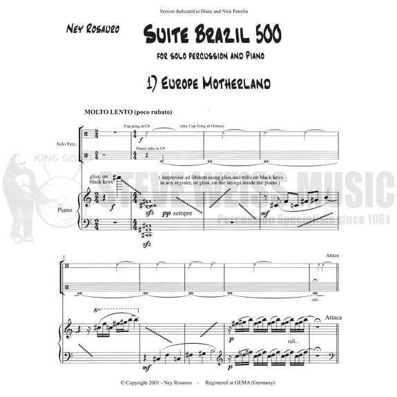 Rosauro-Suite Brazil 500 (SP)-M/P/PN