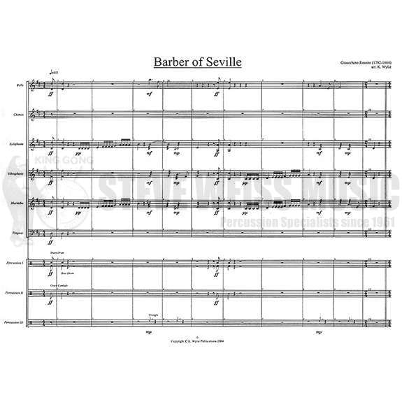 Rossini-Barber of Seville arr. Wylie (SP)-B/V/C/X/M/3T/P