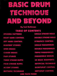 Rothman-Basic Drum Technique and Beyond