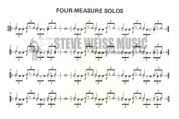 Rothman-Easy Drum Solos/Jazz Coordination