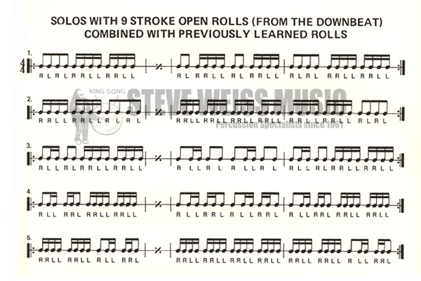 Rothman-Easy Drum Solos/Technique
