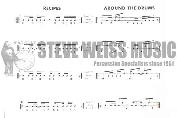 Rothman-Recipes Special Stickings Around the Drums
