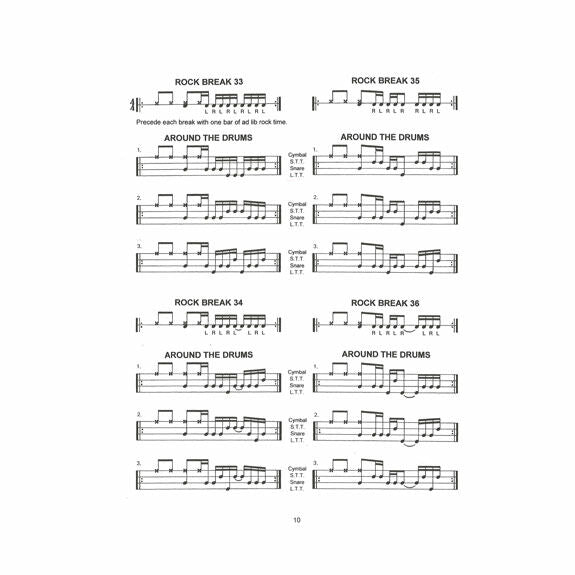 Rothman-Rock Breaks Around The Drums
