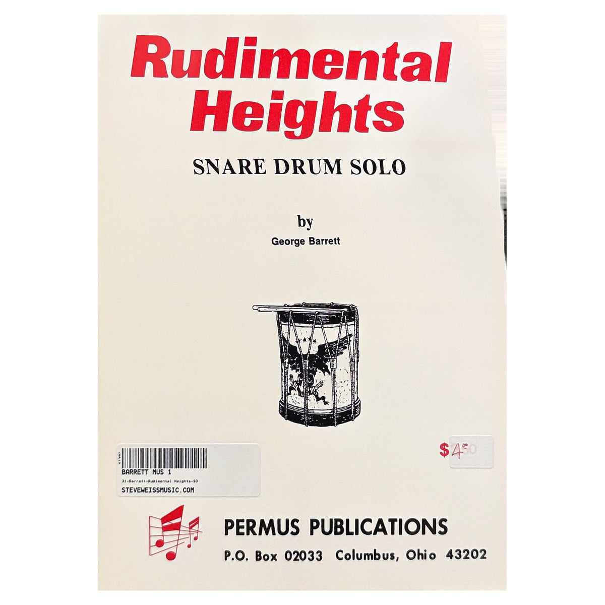 Rudimental Heights Snare Drum Solo by George Barrett