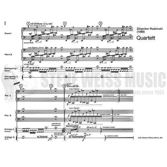 Rudzinski-Quartett(S)-P/M/V/C-2PN
