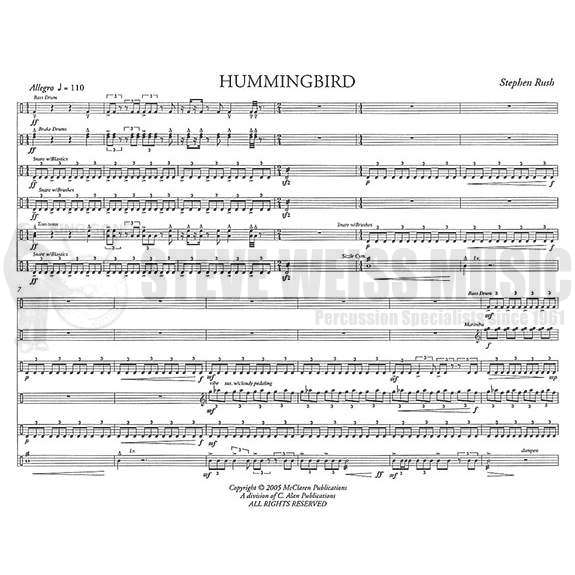 Rush-Hummingbird (SP-6)-Cro/V/2M/P