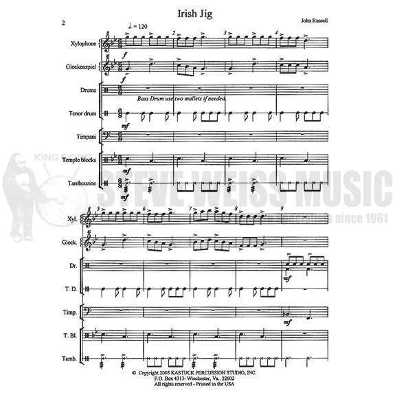 Russell, J.-Irish Jig (SP-8)-2T/B/X/P