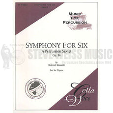 Russell, R.-Symphony for Six (P)-P/C/B/V/X/4T