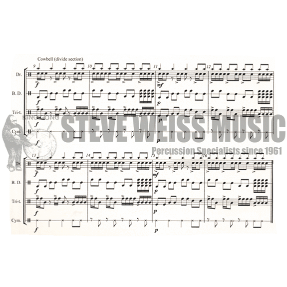 Russell-Ten Percussion Cadences Bk. 2