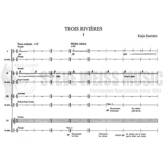 Saariaho-Trois Rivieres (S-n4)-P/Electronics OS