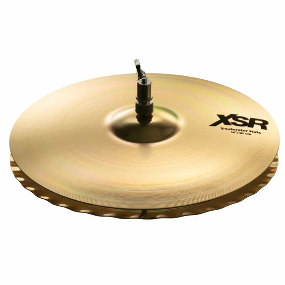 Sabian 14" XSR X-Celerator Hi-Hat Cymbals Brilliant Finish