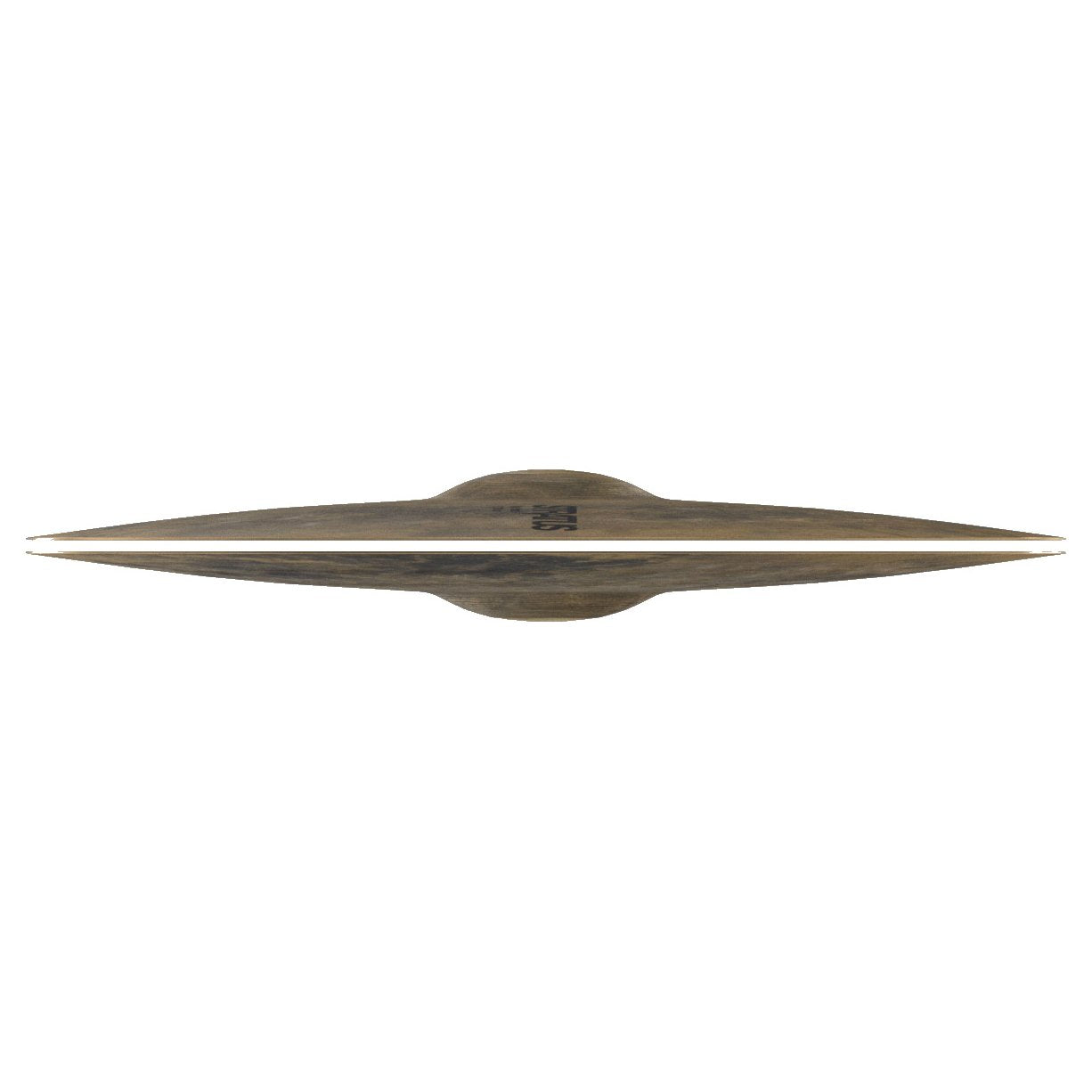Sabian 15" Stratus Dry Hi-Hats Pair Side View