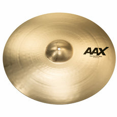 Sabian 21" AAX Raw Bell Dry Ride Cymbal - Brilliant Finish
