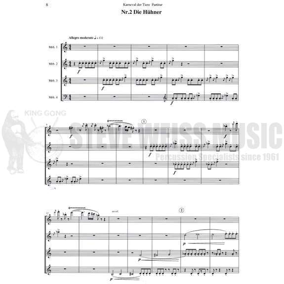 Saint-Saens-Carnival of the Animals arr. Klemke (SP)-4M