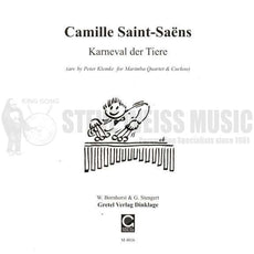 Saint-Saens-Carnival of the Animals arr. Klemke (SP)-4M