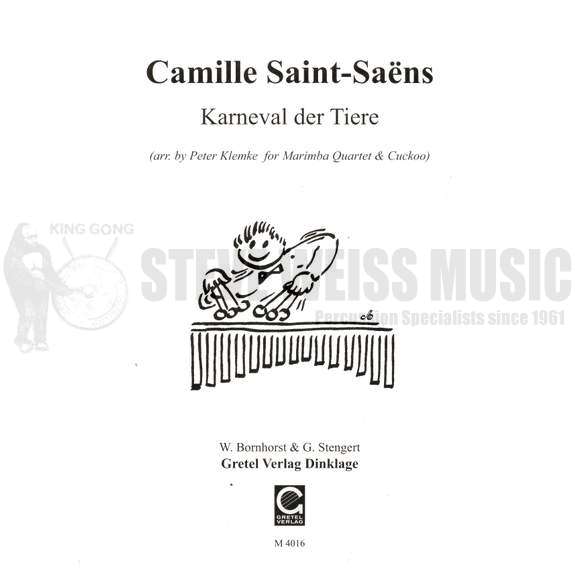 Saint-Saens-Carnival of the Animals arr. Klemke (SP)-4M