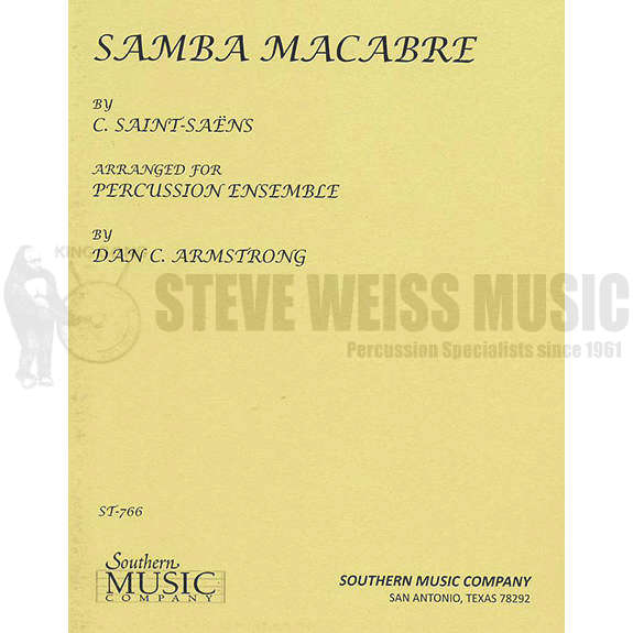 Saint-Saens-Samba Macabre arr. Armstrong-(SP) P/X/4M/V
