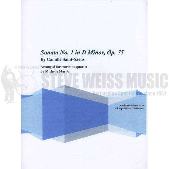Saint-Saens-Sonata No. 1 Op. 75 arr. Martin (SP)-4M