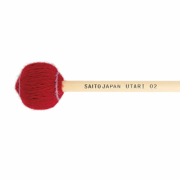 Saito Mallets Utari Signature Hard #2 Marimba/Vibraphone Mallets