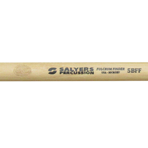 Salyers 5B Drum Sticks With Fulcrum Finder Thumbprint