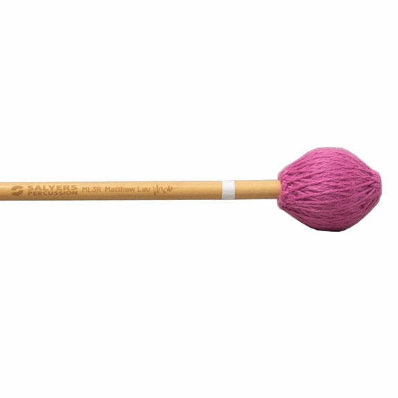 Salyers Matthew Lau Multi-Tonal Vibraphone/Marimba Hybrid Mallets Rattan - Medium Hard to Extra Hard
