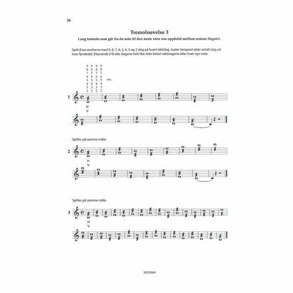Samkopf-Grunnleggende Instrumental Teknikk II (tremolo)