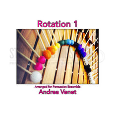 Sammut-Rotation I arr. Venet (SP) ENSEMBLE VERSION-B/2V/ 2M/5T/P/2 opt. Synth