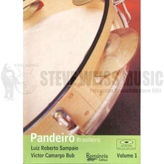 Sampaio-Pandeiro Brasiliero vol. 1 (book w/DVD)