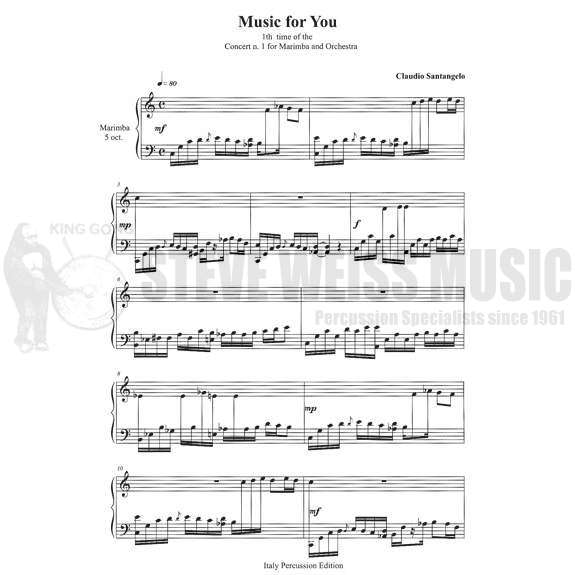 Santangelo-Music for You-M