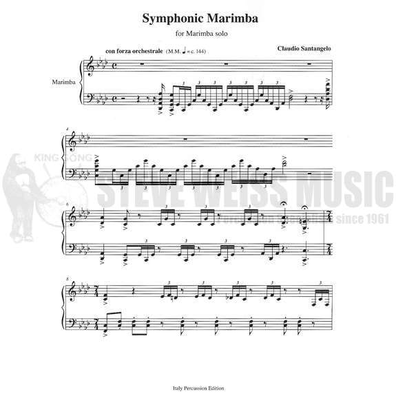 Santangelo-Symphonic Marimba-M