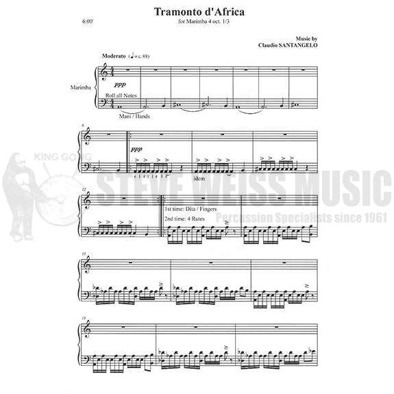 Santangelo-Tramonto d'Africa-M