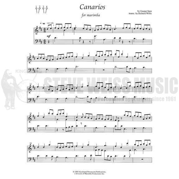 Sanz-Canarios arr. Willis-M