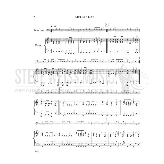 Schinstine-Little Champ PIANO ACCOMPANIMENT