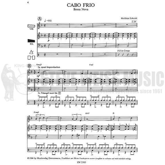 Schmitt-Cabo Frio Bossa Nova (SP)-V/M/P