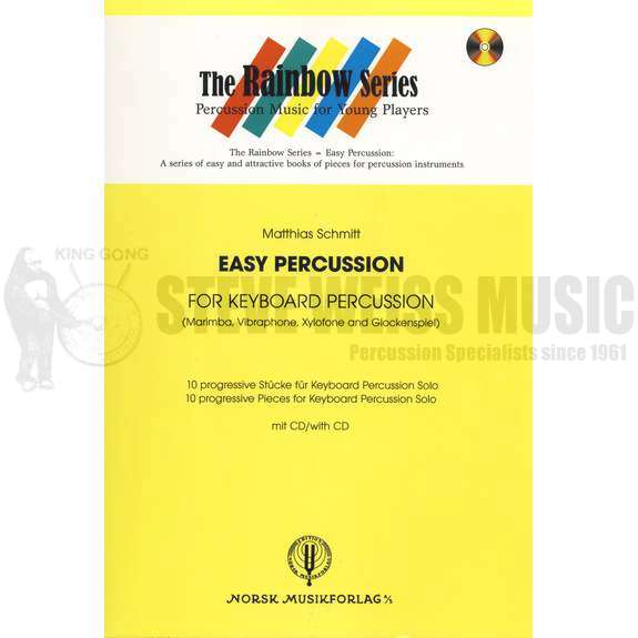 Schmitt-Easy Percussion: Keyboard Percussion (w/CD)