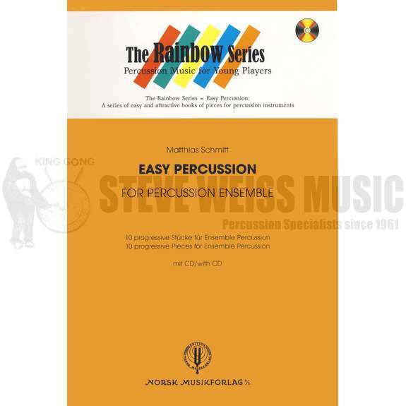 Schmitt-Easy Percussion: Percussion Ensemble (w/CD)