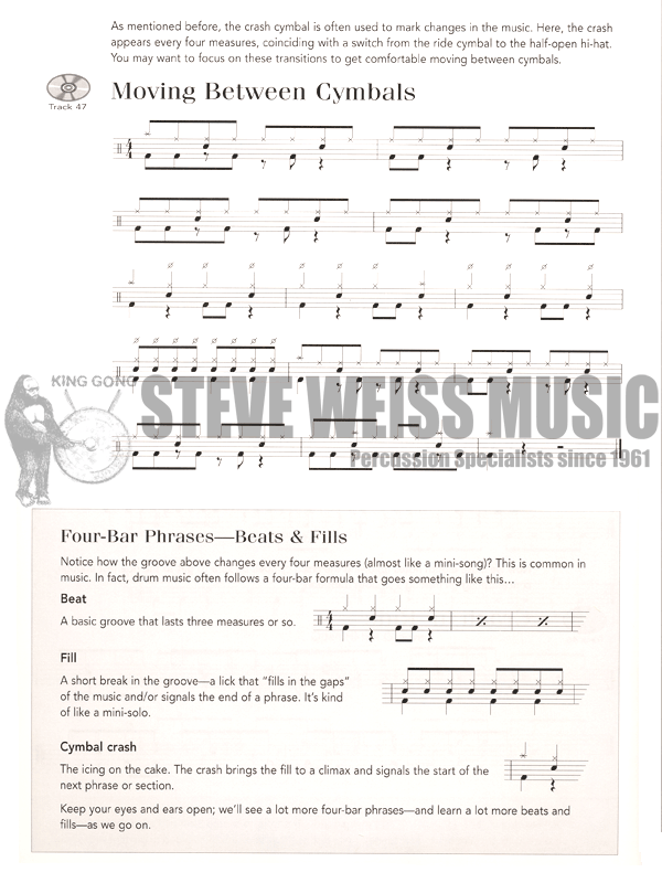 Schroedl-Play Drums Today! pack (includes book, CD and DVD)