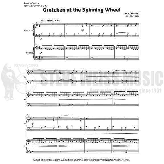 Schubert-Gretchen at the Spinning Wheel arr. Blume (SP)-V /M