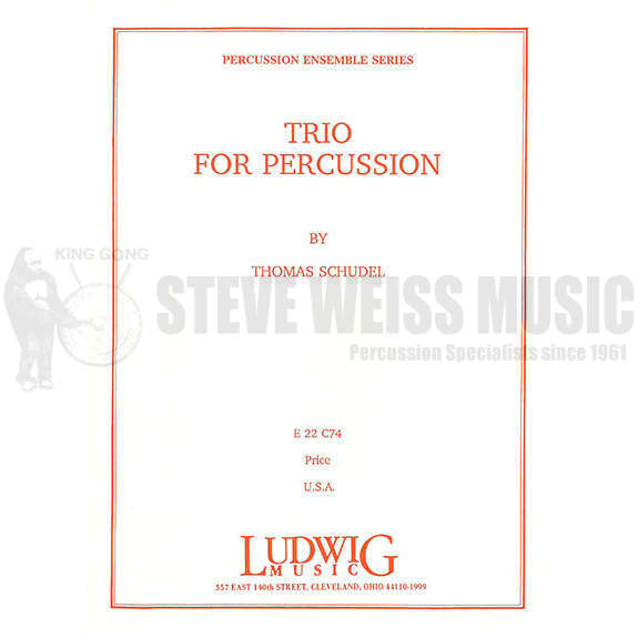 Schudel-Trio for Percussion(SP)-P