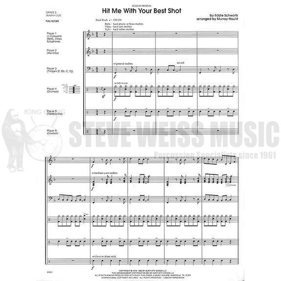 Schwartz, Eddie-Hit Me With Your Best Shot-B/V/X/M/4T/P-SP