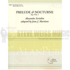 Scriabin-Prelude and Nocturne Op. 9 #1 arr. Martinez-M