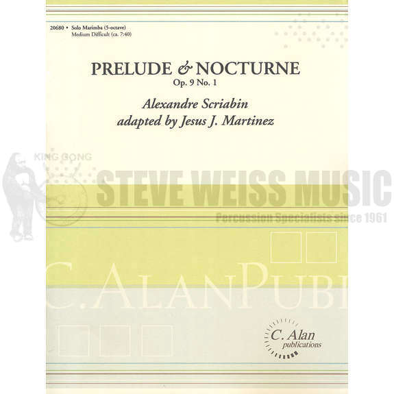 Scriabin-Prelude and Nocturne Op. 9 #1 arr. Martinez-M