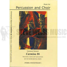 Sejourne-Carmina 86 (SET OF INSTRUMENTAL PARTS ONLY)-B/4T/P/2PN /Chorus