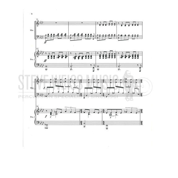 Sejourne-Concerto for Marimba & Orchestra  2015 FIRST MOVEMENT ONLY (SP)-M/PN Red.