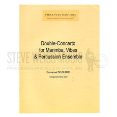 Sejourne-Double Concerto (SP)-V/M/Perc. ens.