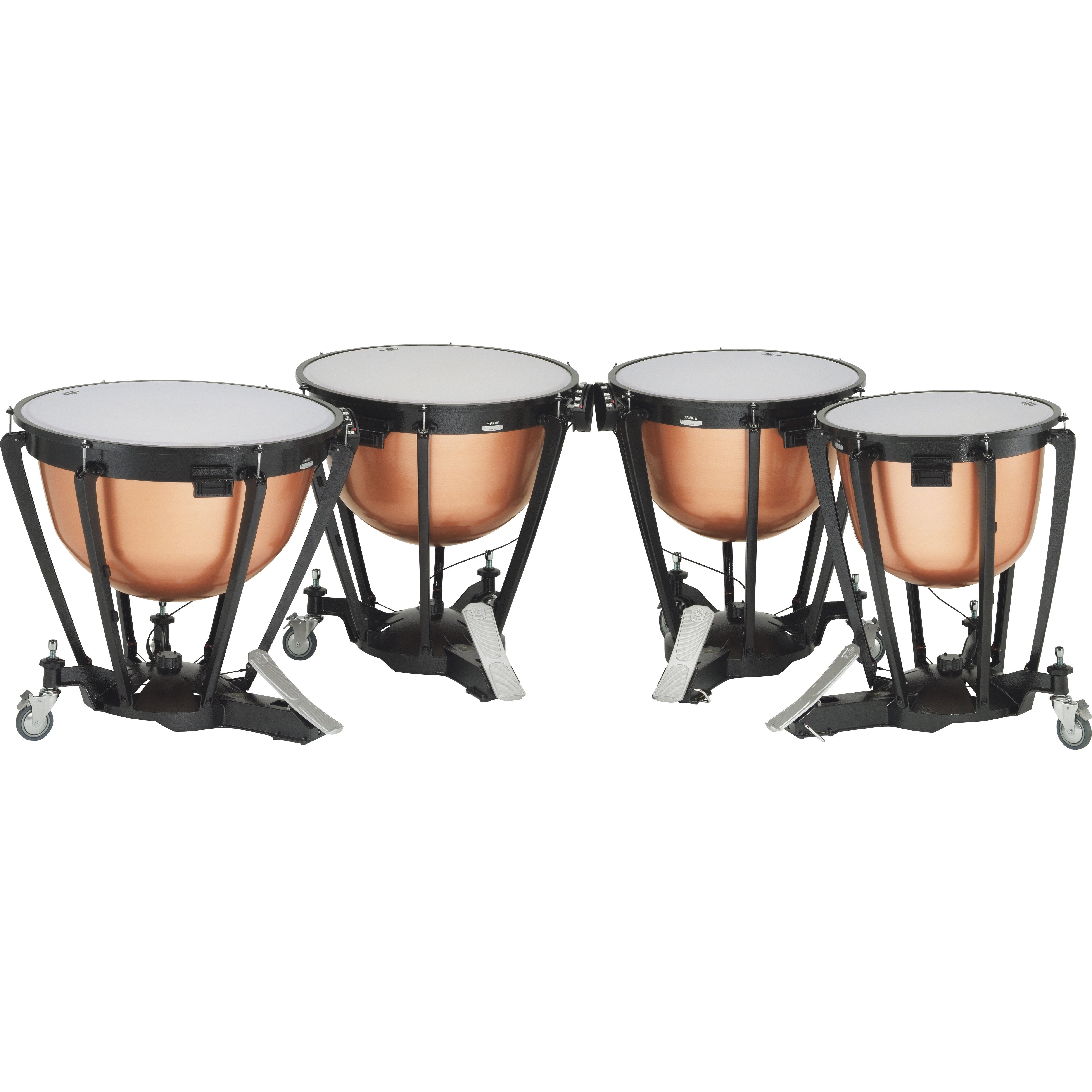 Set of 2 Yamaha Standard Series Aluminum Timpani - 26"/29"