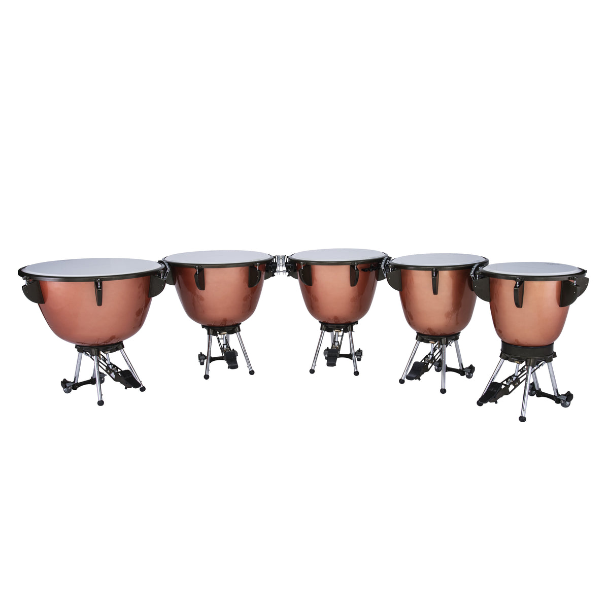 Set of 4 Majestic Concert Series Cambered Fiberglass Timpani - 23"/26"/29"/32" - Image 4